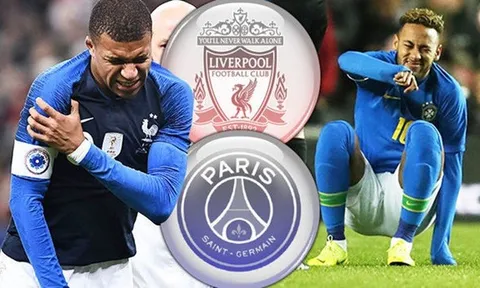 Liệu PSG có thể đánh bại Liverpool mà không cần bộ đôi Neymar-Mbappe?
