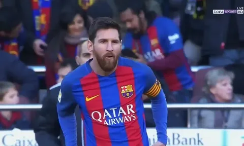 Lionel Messi làm khổ hàng thủ Las Palmas