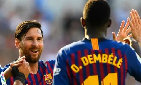 Tiết lộ thông điệp của Messi gửi đến Dembele trước giờ "Siêu kinh điển"