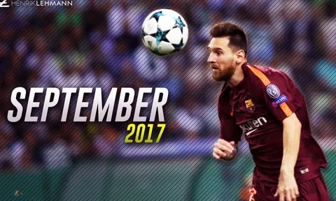 Lionel Messi thể hiện ra sao trong tháng 9?