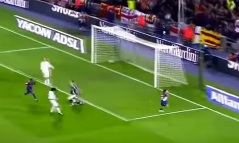 Lionel Messi và cú hat-trick đầu tiên vào lưới Real Madrid
