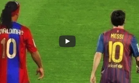 Lionel Messi và Ronaldinho, ai mới là vua ở Barcelona?