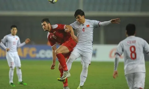 Lộ mục tiêu KHỦNG của U23 Syria trước khi đấu U23 Việt Nam