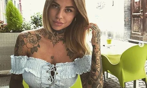 Lộ diện cô gái 'hình xăm' đi đêm với Aguero tại Mỹ