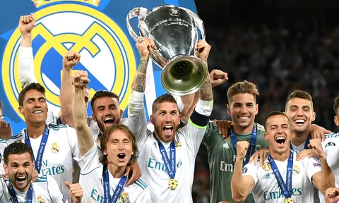 Lợi nhuận bản quyền truyền hình Cúp Châu Âu 5 năm qua: Real chỉ về nhì, Man Utd văng khỏi top 10