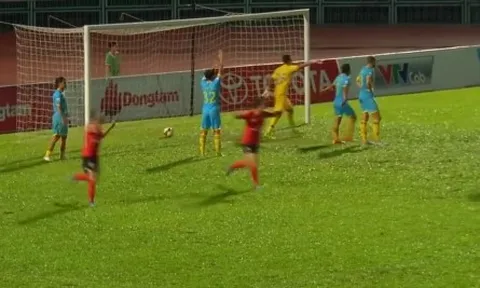 Long An 2-2 Sanna Khánh Hòa (Vòng 19 V-League 2017)