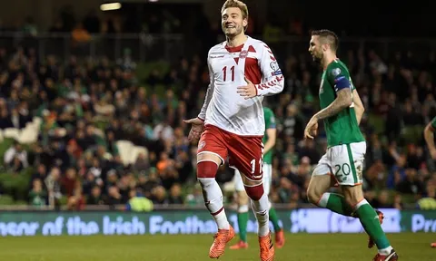 Lord Bendtner nổ súng, Đan Mạch dập tắt giấc mơ World Cup của CH Ireland