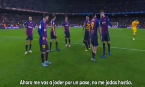 Biến căng! thua Betis, Suarez 'chửi thẳng mặt' Pique