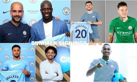 Man City chi hơn 1 tỷ euro mua cầu thủ từ năm 2011
