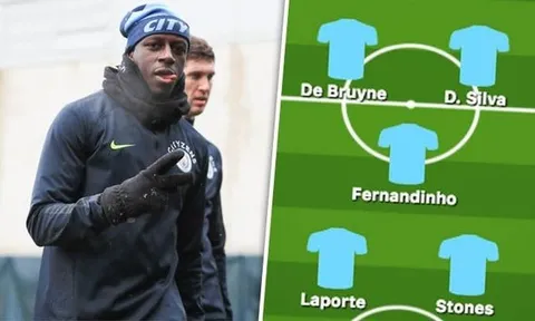 Man City dùng đội hình nào đấu Arsenal?