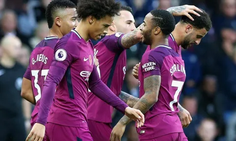Man City khởi đầu tốt nhất lịch sử Premier League