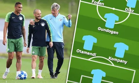 Man City ra sân với đội hình nào ở League Cup?
