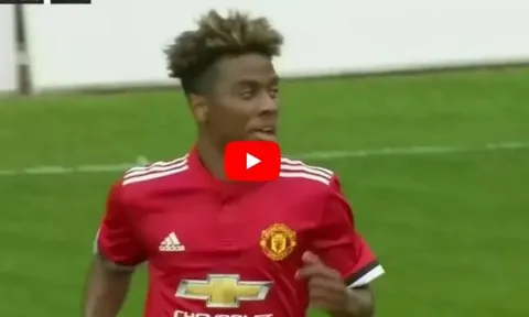 Màn trình diễn ấn tượng của Angel Gomes ở đội U19 Man Utd