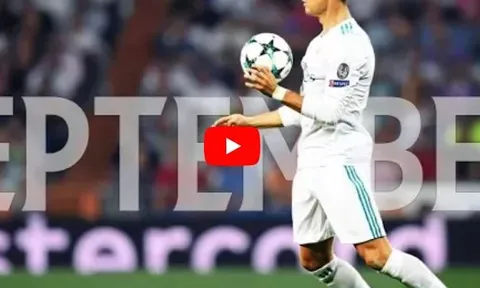 Màn trình diễn ấn tượng của Cristiano Ronaldo trong tháng Chín