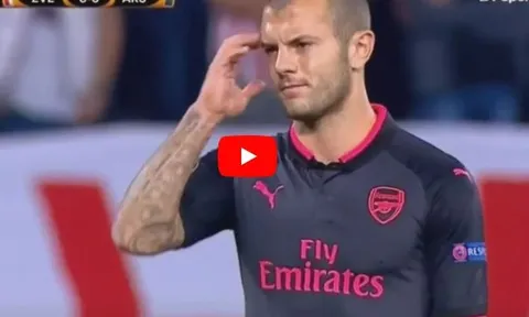 Màn trình diễn ấn tượng của Jack Wilshere vs Crvena Zvezda
