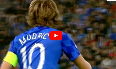 Màn trình diễn ấn tượng của Luka Modric vs Hy Lạp