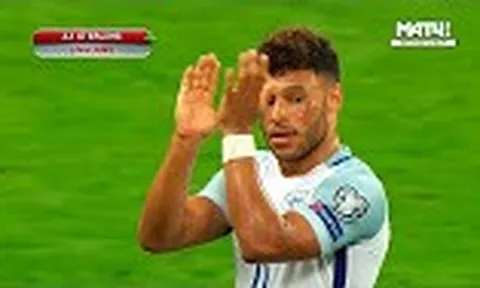 Màn trình diễn của Alex Oxlade Chamberlain vs Slovakia