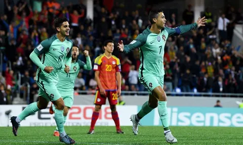 Màn trình diễn của Cristiano Ronaldo vs Andorra