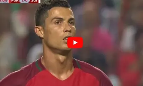 Màn trình diễn của Cristiano Ronaldo vs Thụy Sĩ