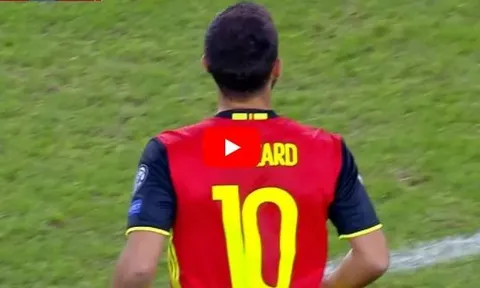 Màn trình diễn của Eden Hazard vs Hy Lạp