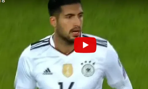 Màn trình diễn của Emre Can trước Azerbaijan