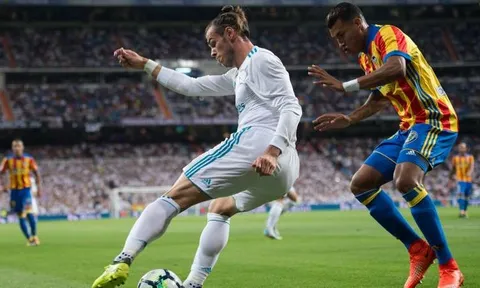Màn trình diễn của Gareth Bale vs Valencia