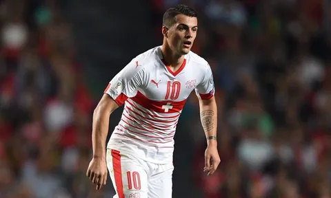 Màn trình diễn của Granit Xhaka vs Bắc Ireland