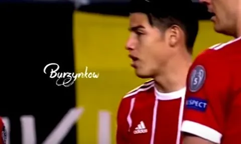Màn trình diễn của James Rodriguez vs Anderlecht