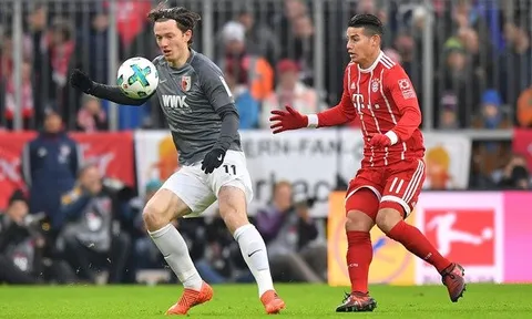 Màn trình diễn của James Rodriguez vs Augsburg