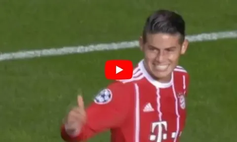 Màn trình diễn của James Rodriguez vs Celtic