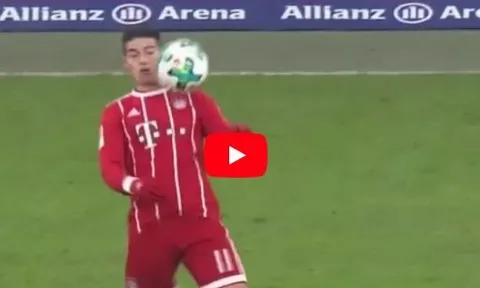 Màn trình diễn của James Rodriguez vs Hannover 96
