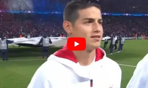 Màn trình diễn của James Rodriguez vs PSG