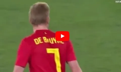 Màn trình diễn của Kevin de Bruyne vs Nhật Bản