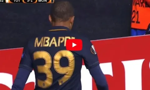 Màn trình diễn của Kylian Mbappe khi mới 16 tuổi trước Tottenham