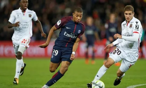 Màn trình diễn của Kylian Mbappe vs Nice