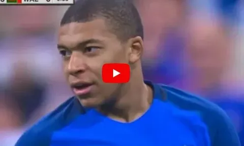 Màn trình diễn của Kylian Mbappe vs xứ Wales