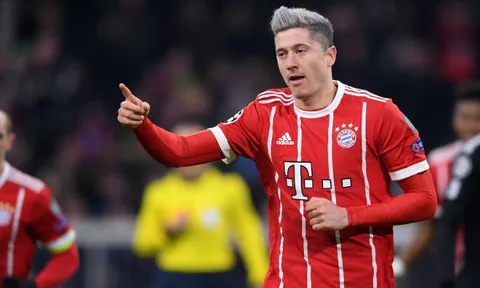Màn trình diễn của Lewandowski năm 2017