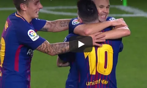 Màn trình diễn của Lionel Messi trước Malaga