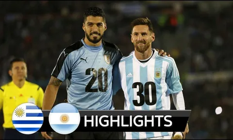 Màn trình diễn của Messi trước Uruguay