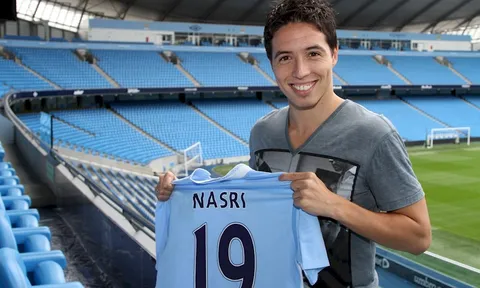 Màn trình diễn của Nasri trong màu áo Man City