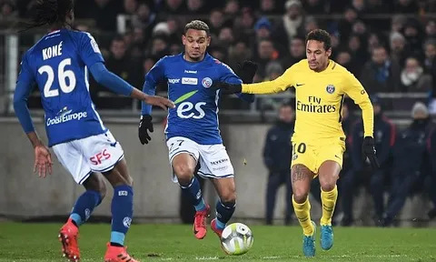 Màn trình diễn của Neymar vs Strasbourg