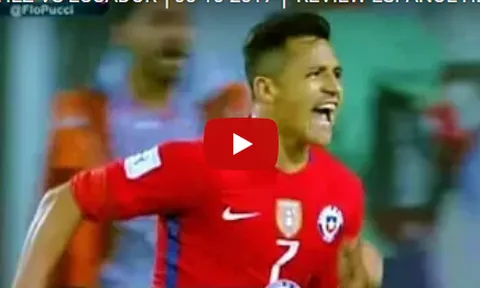 Màn trình diễn của Sanchez vs Ecuador