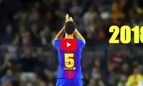 Màn trình diễn của Sergio Busquets mùa 2017/18