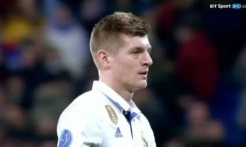 Màn trình diễn của Toni Kroos vs Tottenham
