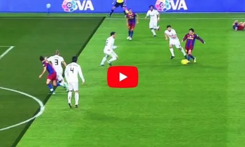 Màn trình diễn xuất sắc nhất của Lionel Messi khi gặp Real Madrid