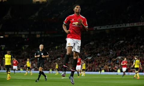 Man Utd 4-1 Burton Albion: Ngày của Rashford