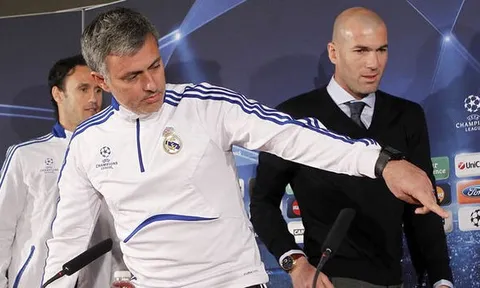 Zidane yêu cầu BLĐ Man Utd gửi thông điệp cho Mourinho