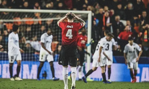 Man Utd và Phil Jones tái lặp điều tồi tệ sau 7 năm tại Champions League