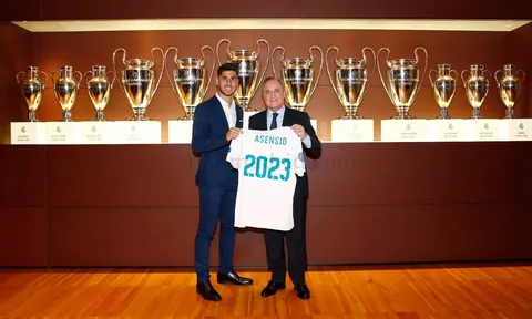 Marco Asensio rạng rỡ gia hạn hợp đồng với Real Madrid