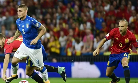 Marco Verratti thể hiện ra sao trước Tây Ban Nha?
